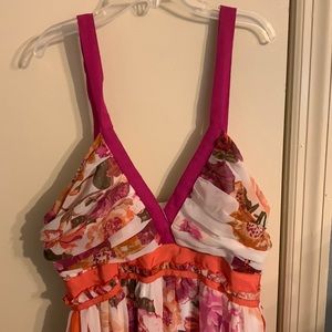 Colorful maxi sun dress